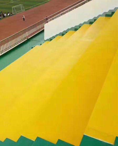 湖口球场台阶翻新修补改造